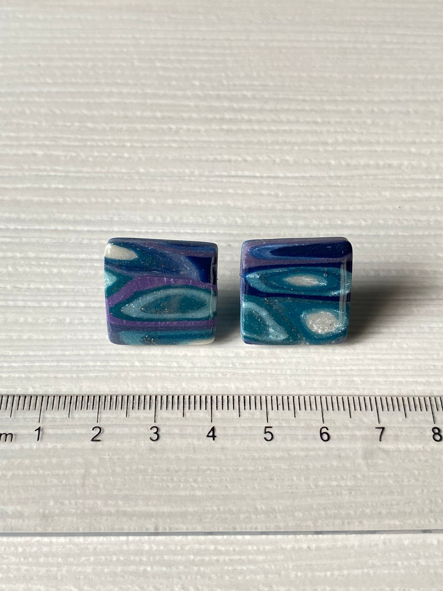 Orecchini LOBO SQUARE VIOLET