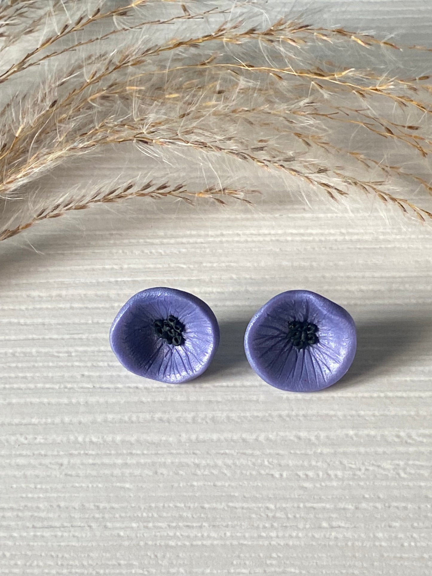 Orecchini Poppies - Papavero Violet