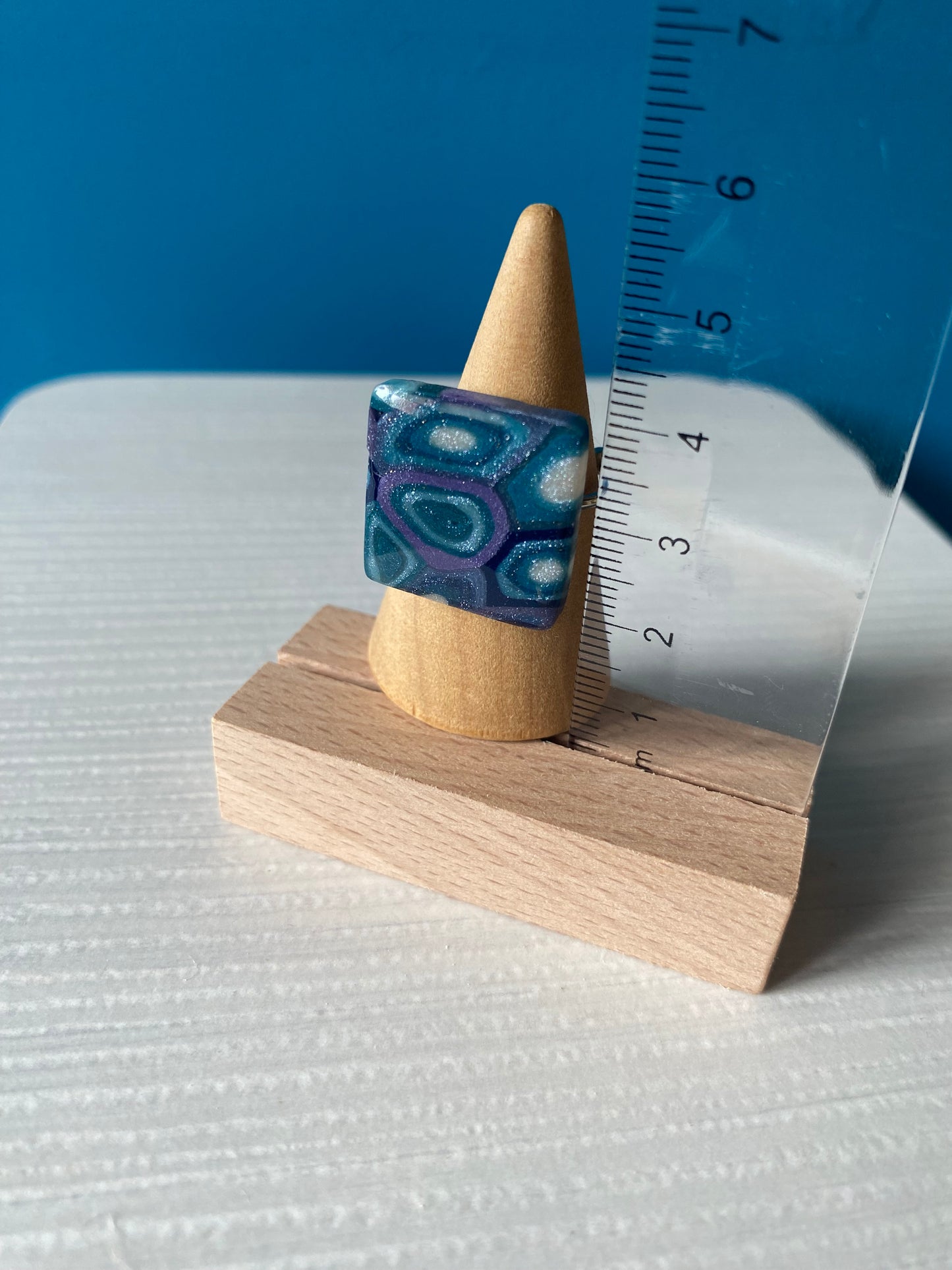 Anello SQUARE VIOLET