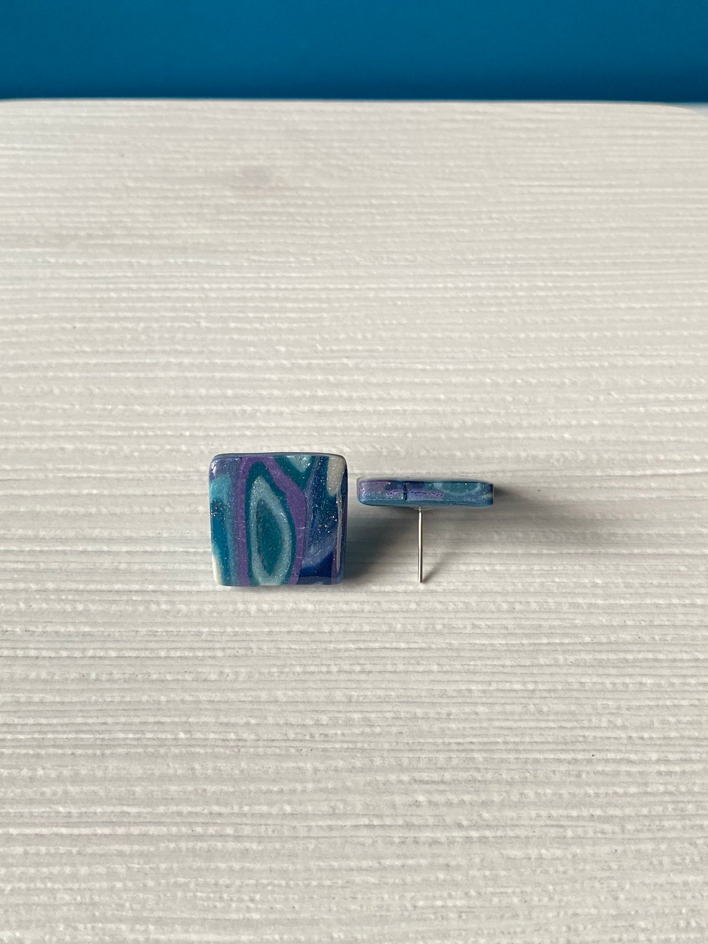 Orecchini LOBO SQUARE VIOLET