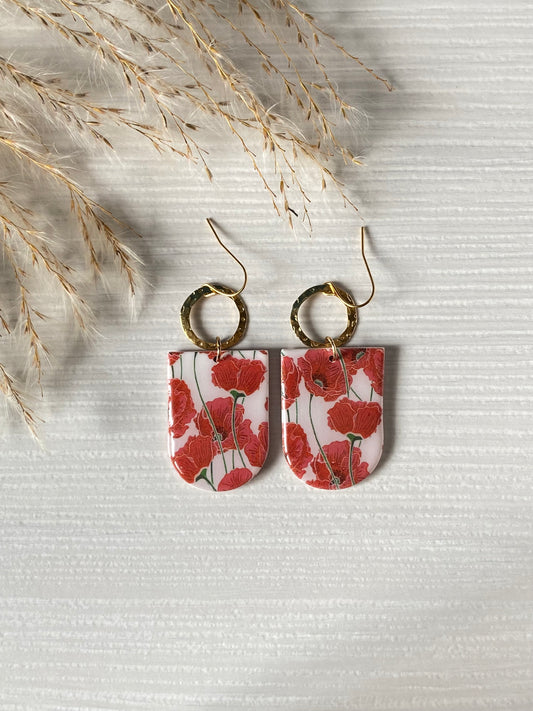 Orecchini Poppies - Euridice