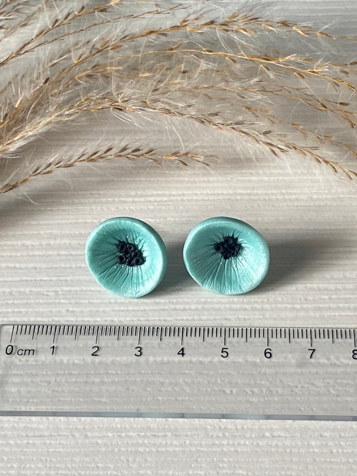 Orecchini Poppies - Papavero Turchese