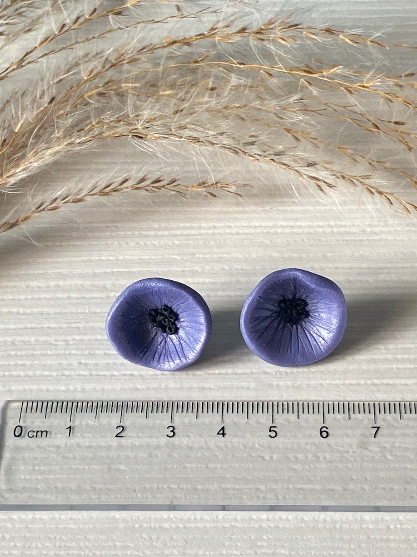 Orecchini Poppies - Papavero Violet