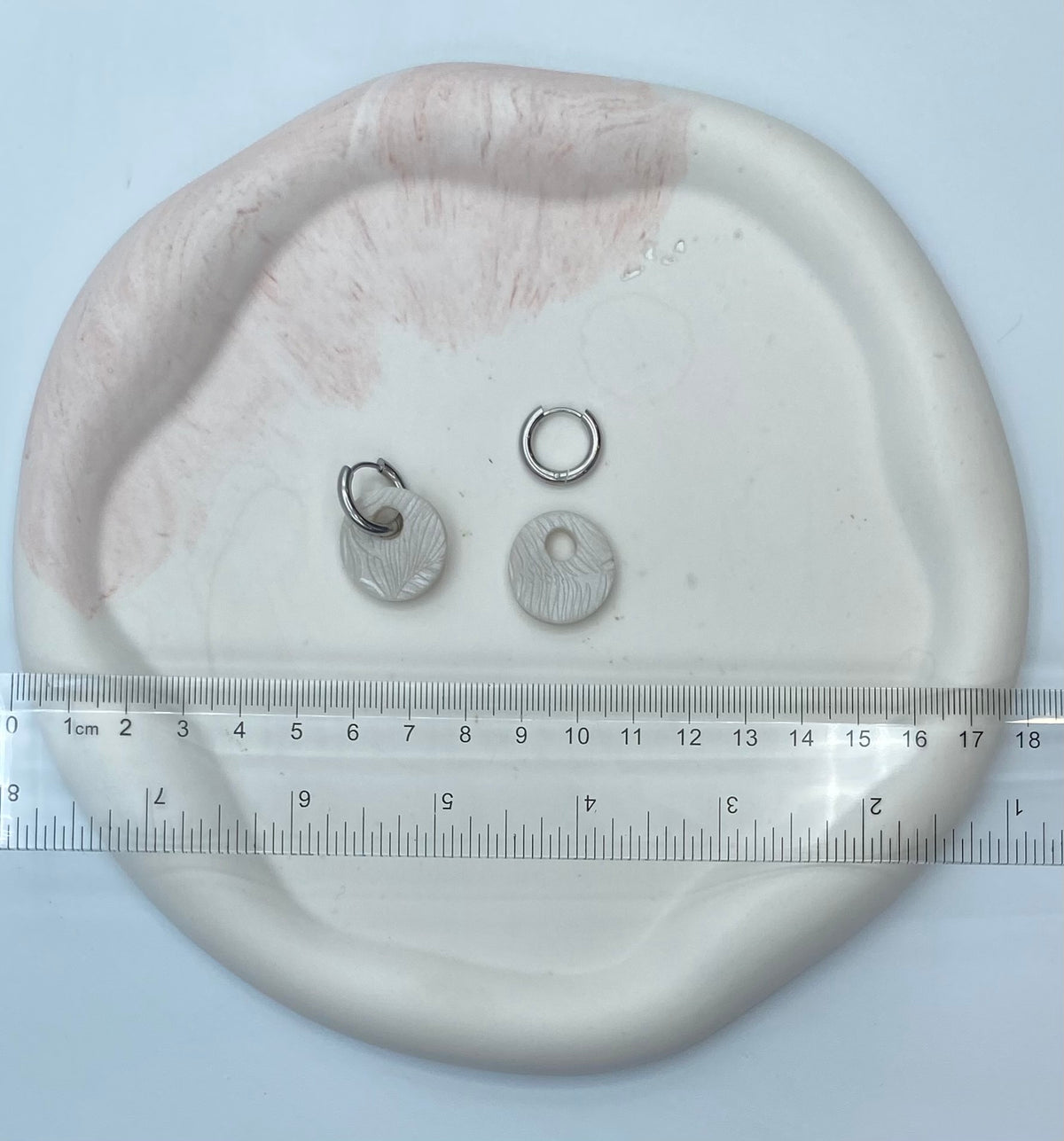 Orecchini Chameleon bianco pearl