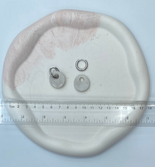 Orecchini Chameleon bianco pearl