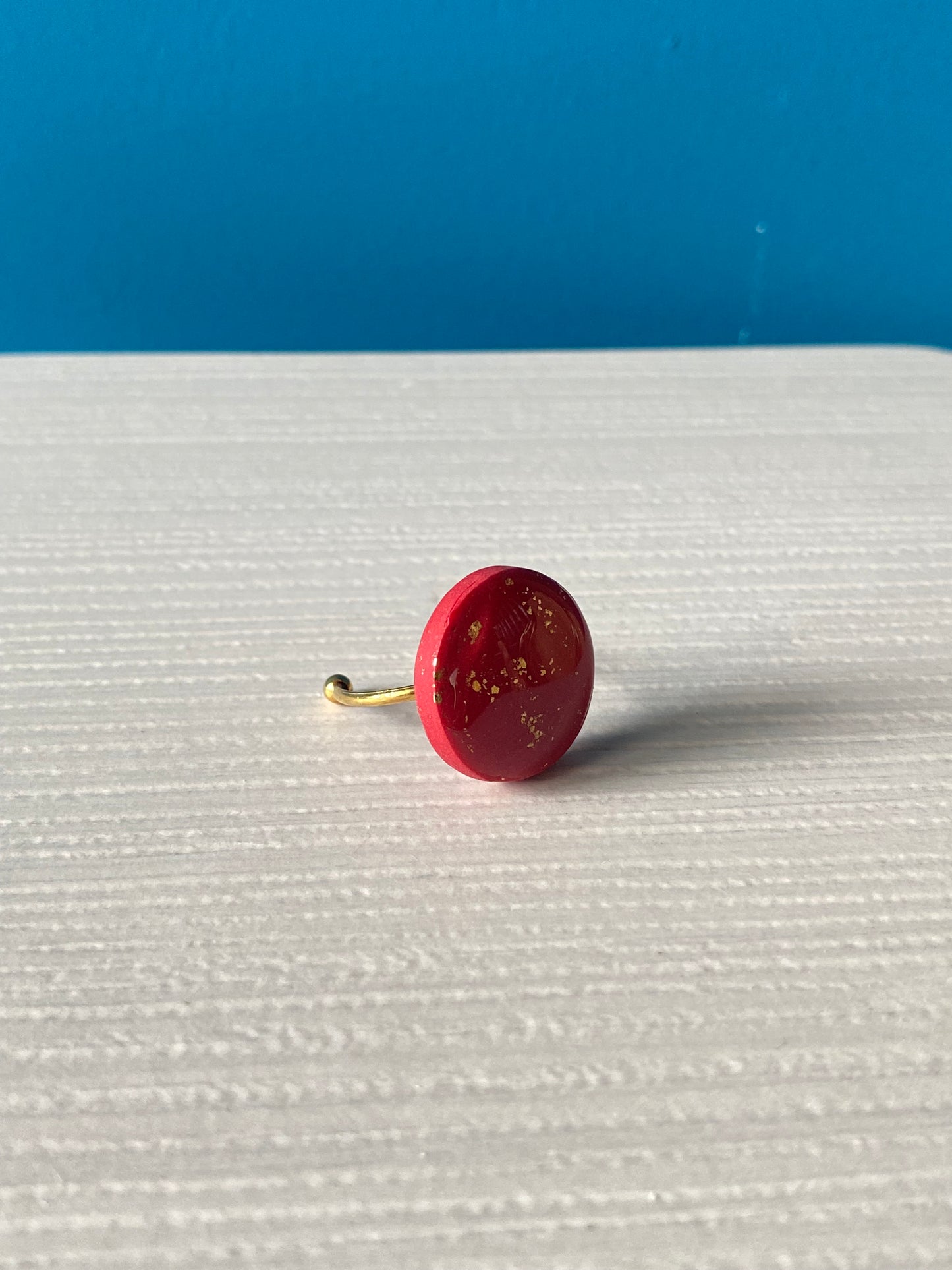 Anello ROUND PASSION RED